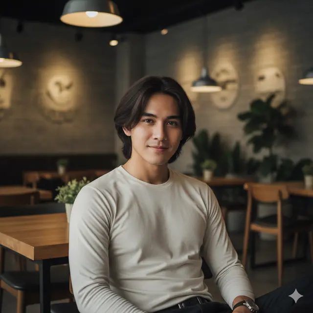 Model Rambut Pria Two Block Panjang