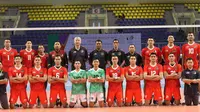 Timnas Indonesia akan menghadapi Kamboja pada semifinal bola voli putra SEA Games 2021 di&nbsp;Dai Yen Sports Arena, Quang Ninh, Jumat (20/5/2022) pukul 14:00 WIB. (foto: NOC Indonesia)