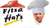 Salah tulis Pizza Hut jadi Fitsa Hats, tempat kerja Habib Novel dulu kini jadi bahan meme netizen. (Foto: Istimewa)