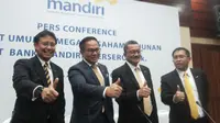RUPS Bank Mandiri menunjuk Kartika Wirjoatmodjo sebagai direktur utama baru. (Foto: Ilyas istianur/Liputan6.com)