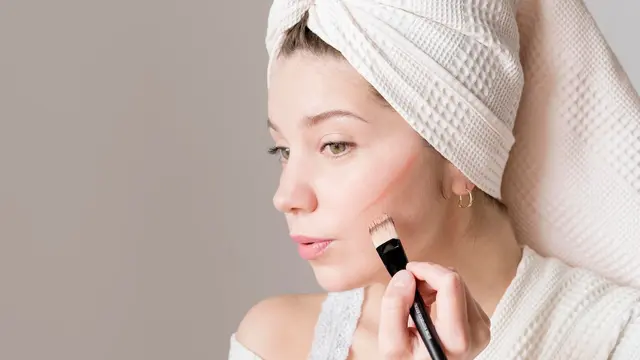 Countur wajah dengan benar