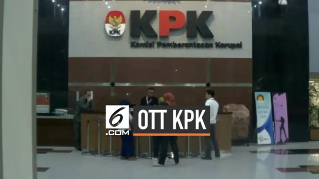 Komisi Pemberantasan Korupsi (KPK) gelar operasi tangkap tangan hari Senin (23/9/2019) di Jakarta dan Bogor. 9 orang ditangkap dan diperiksa di gedung KPK.