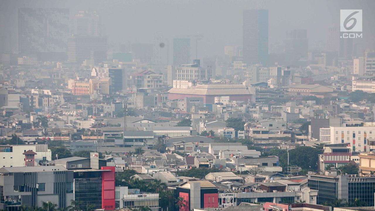 Terburuk di Dunia, Begini Penampakan Udara di Langit Jakarta