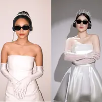 Keduanya berhasil menghidupkan karakter putri yang ikonis dari film klasik tersebut, namun dengan pesona unik yang membedakan gaya masing-masing.
 [@azizahsalsha_]