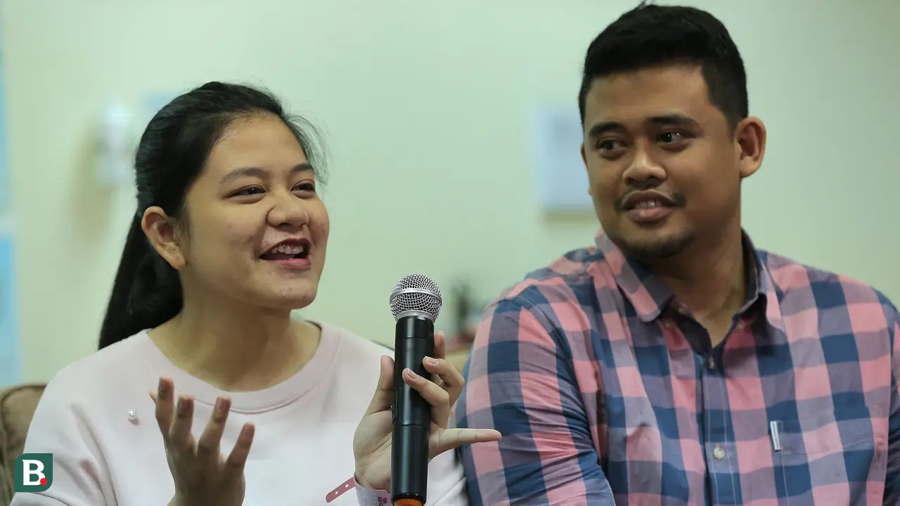 [Bintang] Kahiyang Ayu dan Bobby Nasution Prescon
