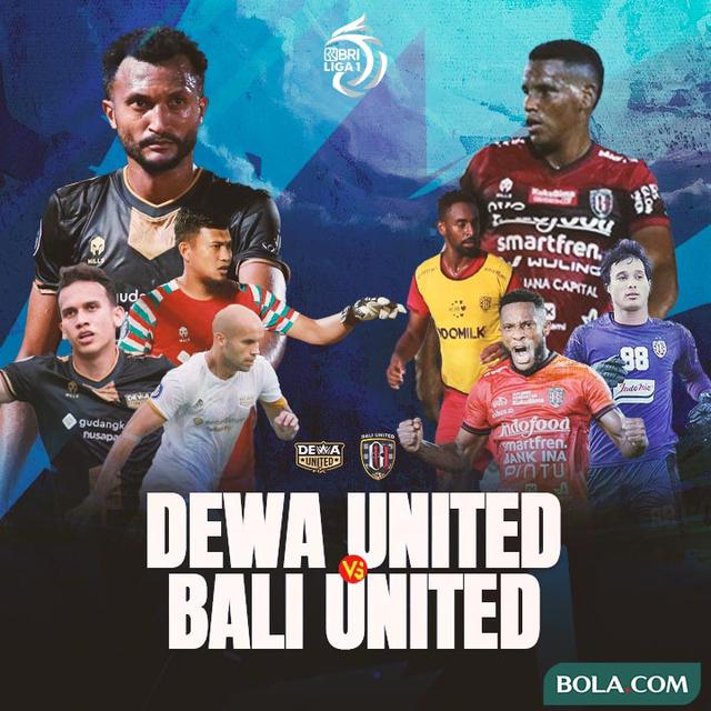 Liga 1 - Duel Antarlini - Dewa United Vs Bali United