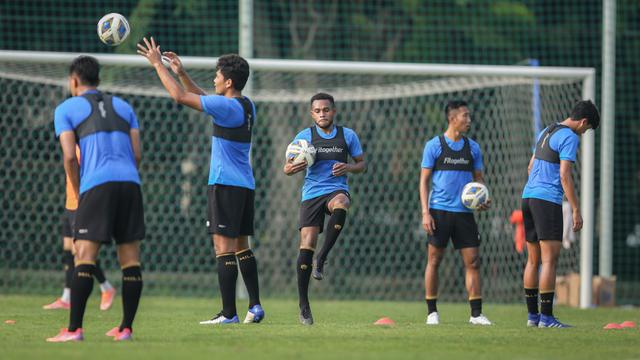 Foto: Latihan Pungkasan Timnas Indonesia Menjelang Kualifikasi Piala AFC 2023 Melawan Taiwan