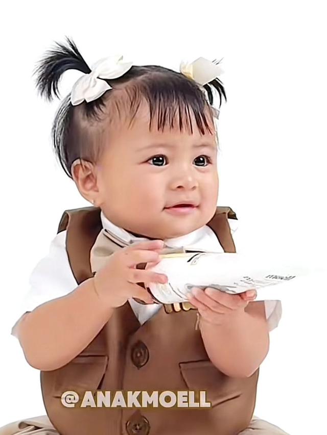Lily Anak Raffi dan Nagita jadi brand ambassador. (credit: tiktok.com/@anakmoell)