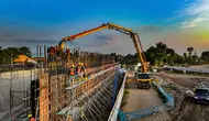 Jasa Marga catat progres konstruksi pembangunan Tahap I Jalan Tol Probolinggo-Banyuwangi mencapai 35,84 persen hingga akhir April 2024. (Foto: Jasa Marga)