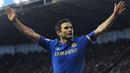 Frank Lampard adalah gelandang dengan produktivitas tertinggi dalam sejarah Liga Inggris, yaitu 177 gol. Meski tiba sebelum era Abramovich, ia memiliki semua momen kejayaannya setelah pengambilalihan oleh pengusaha Rusia itu. (AFP/Andrew Yates)