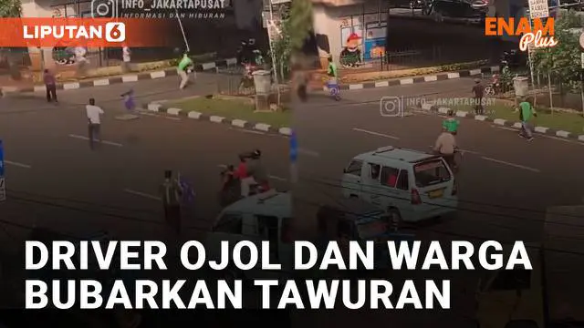 Aksi tawuran pelajar kembali terjadi di Pertigaan Halte Stasiun Tebet Bukit Duri, Jakarta Selatan