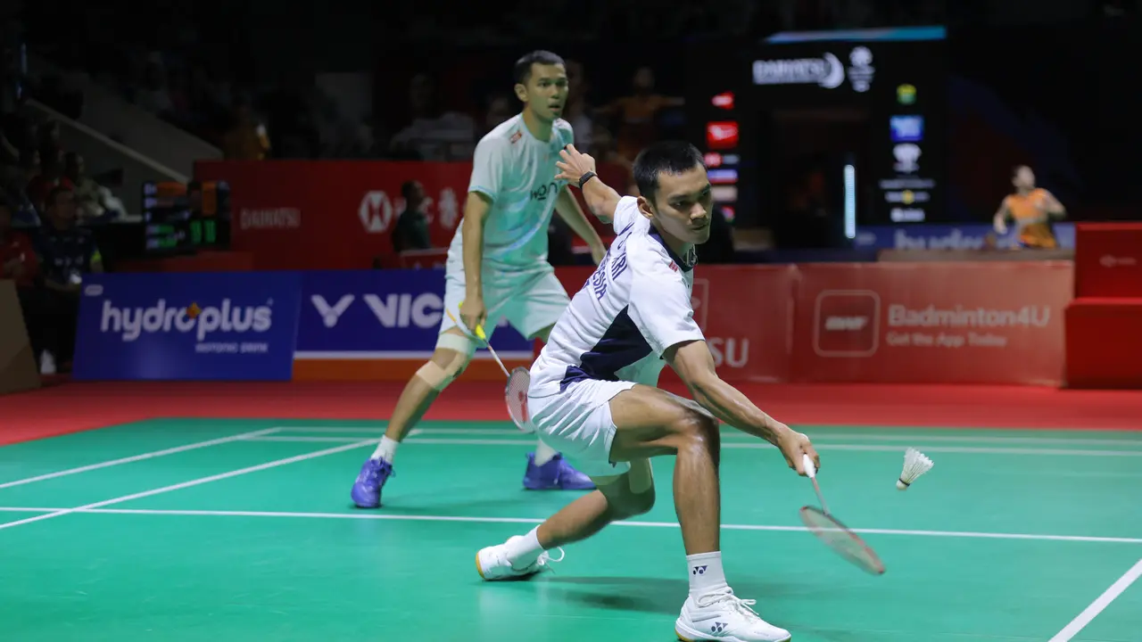 Kalahkan Wakil Taiwan, Fajar/Fikri Melaju ke 16 Besar Indonesia Masters 2026