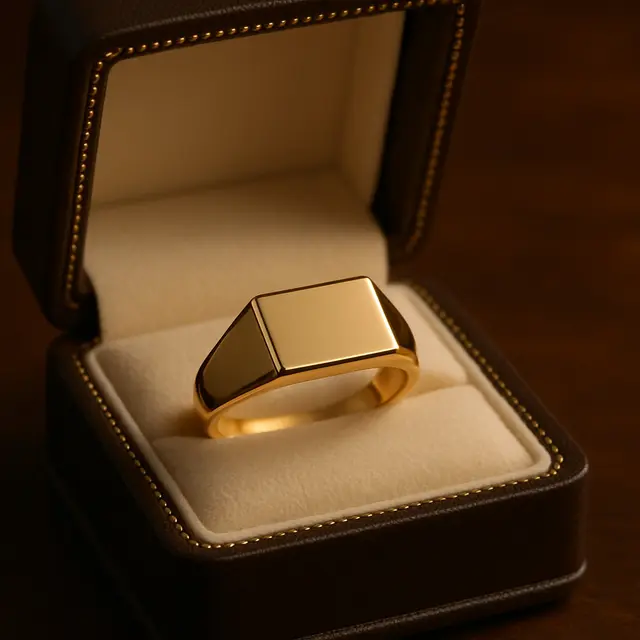 Model Cincin Signet yang Lagi Tren