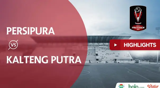 Berita video Kalteng Putra berhasil mengalahkan Persipura pada pertandingan Piala Presiden 2019 dengan hasil akhir 1-3.