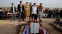 Ledakan Rudal `Hiasi`Pemakaman Ariel Sharon Eks PM Israel