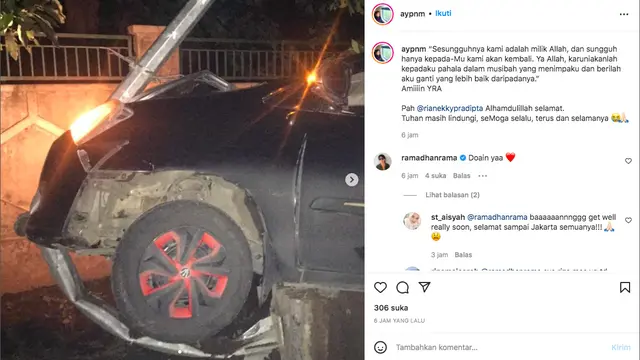 Rombongan D'Masiv Alami Kecelakaan