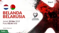 Kualifikasi Piala Eropa 2020 - Belanda Vs Belarusia (Bola.com/Adreanus Titus)