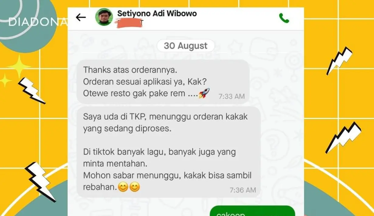 Seru dan ramah sekali, auto bintang 25. (Source: Instagram/@diadona.id)