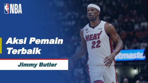VIDEO: Aksi-aksi Jimmy Butler Saat Bawa Miami Heat Kalahkan Milwaukee Bucks di NBA Playoffs Gim Pertama