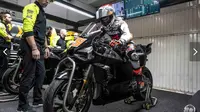 Fabio Di Giannantonio, rider anyar Pertamina Enduro VR46 MotoGP Team yang akan berpacu bersama Marco Bezzecchi di MotoGP 2024. (Bola.com/Dok. Pertamina Lubricants)