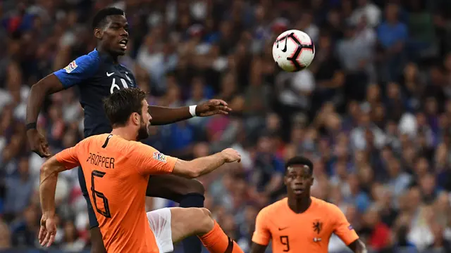 FOTO: Kylian Mbappe Cetak Gol, Prancis Bungkam Belanda