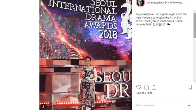 Tatjana Saphira (Foto: Instagram)