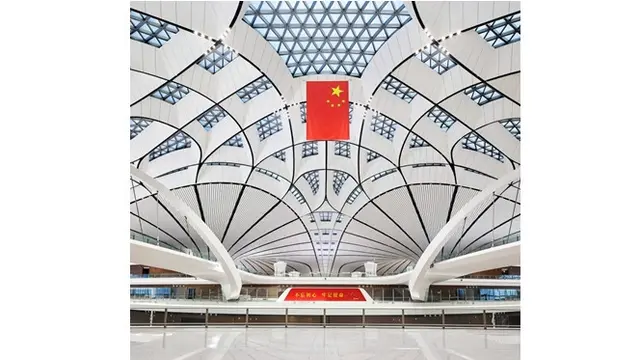 Daxing International Airport (sumber: Hufton + Crow)