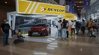 Produsen ban Dunlop turut eksis di ajang pameran GIIAS 2022