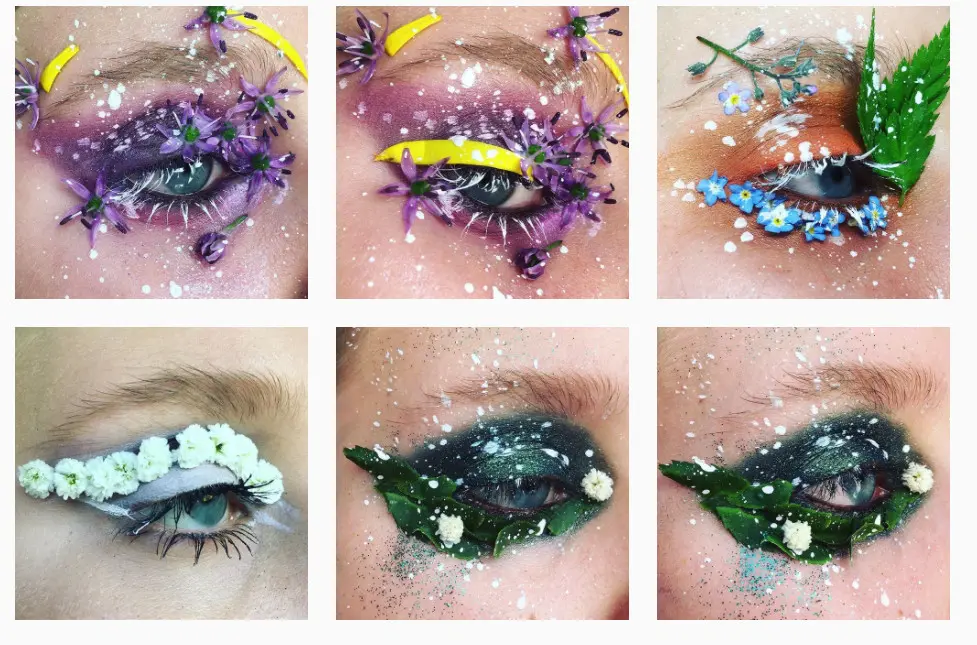teranium eyes, makeup garapan Ellie Costello (Foto:  https://www.instagram.com/makeupisart_x)