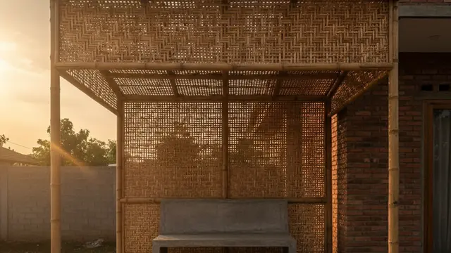 Model Teras Rumah yang Adem Tanpa Tanaman Mahal. Gemini