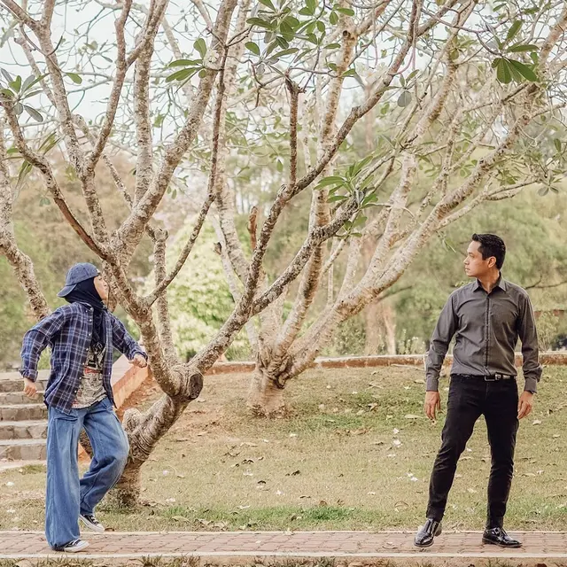 6 Potret Dude Harlino dan Alyssa di Lokasi Syuting Samudra Cinta, Selalu Kompak