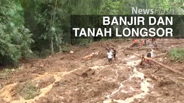Pencarian korban hilang banjir dan longsor di 16 kabupaten atau kota di Provinsi Jawa Tengah, terus dilakukan. Berdasarkan data yang dihimpun, hingga Senin 20 Juni pukul 08.00 WIB, tercatat 43 orang tewas.