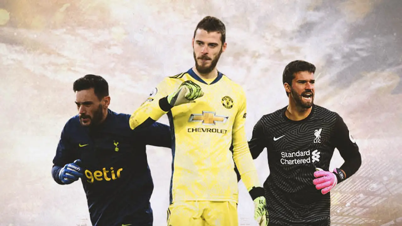 Ilustrasi - Hugo Lloris, David de Gea, Alisson Becker