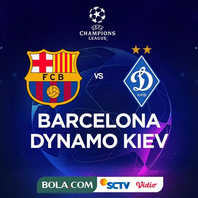 Liga Champions - Barcelona Vs Dynamo Kiev