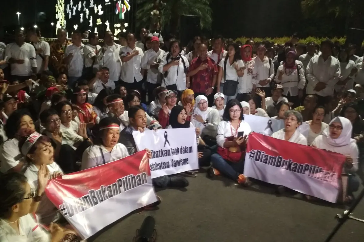 Forum Indonesia Guyub Gelar Aksi solidaritas dan doa bersama di Monas