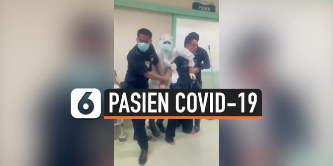 VIDEO: Pasien Covid-19 Mengamuk Tidak Dapat Kamar Perawatan di RS