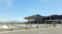 Progres pembangunan Bandara Kertajati atau Bandara Internasional Jawa Barat (BIJB), Rabu (4/4/2018). (Ilyas/Liputan6.com)