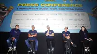 Konferensi pers Telkomsel bakal berpartisipasi di Indonesia Comic Con x DG Con 2023 melalui Dunia Games Telkomsel  (Foto: Corpcomm Telkomsel).