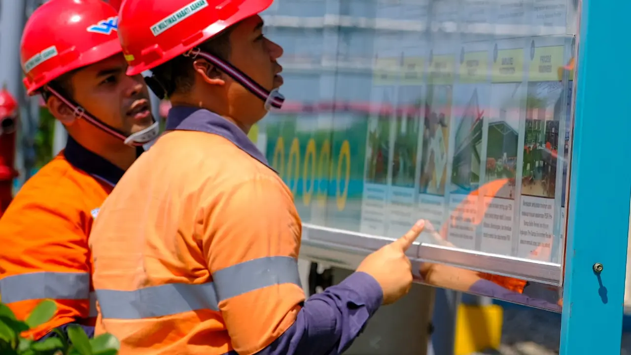 Kelik Jatmiko, supervisor Environment Health Safety PT Wilmar Nabati Indonesia,