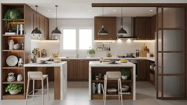 Desain Dapur Kecil Tapi Nyaman Dipakai Bersama Mertua