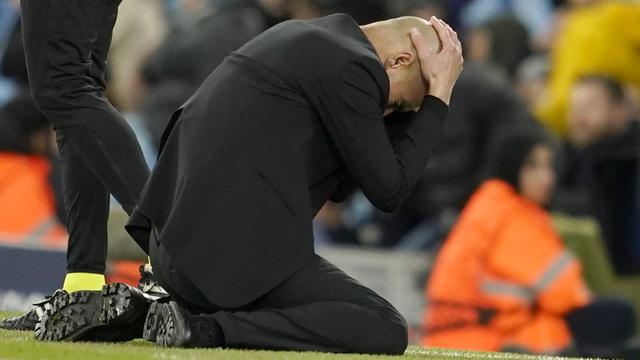 Raut Kecewa Sang Juara Bertahan Manchester City Terdepak dari Liga Champions-AP