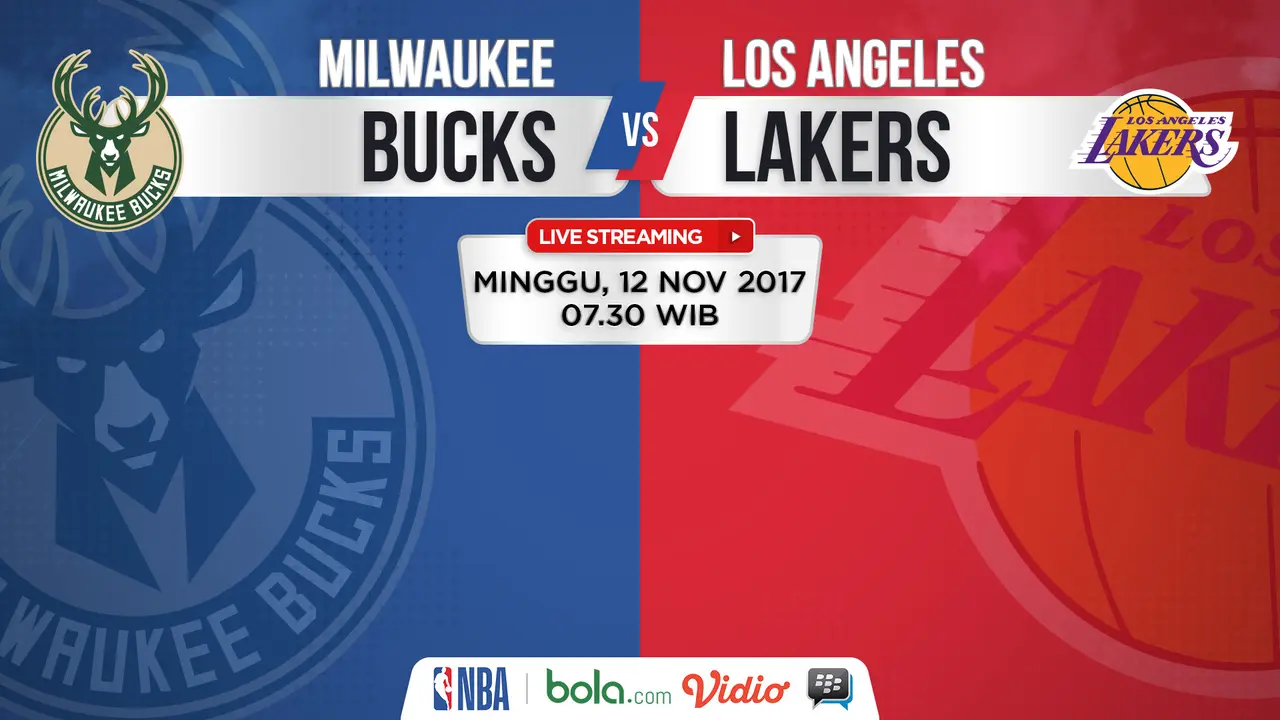 Milwaukee Bucks Vs LA Lakers