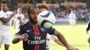 Lucas Maura menjadi bintang lapangan PSG pada laga ujicoba kontra Wiener SK, Minggu (12/7). (Bola.com/Reza Khomaini)