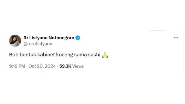 6 Permintaan Lucu Netizen ke Bobby Kertanegara Kucing Prabowo Ini Bikin Ngakak