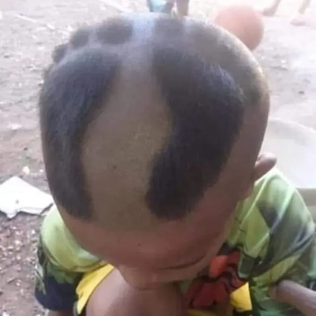 6 Potongan Rambut Bocah Ini Nyeleneh Banget, Tukang Cukur Iseng
