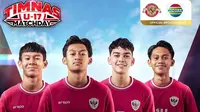 Timnas Indonesia U-17 bakal menantang India di laga uji coba. Pertandingan ini disiarkan secara eksklusif di Vidio. (Istimewa)