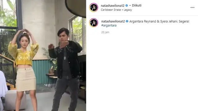 Natasha Wilona - Aliando Syarief (Foto: Instagram/@natashawilona12)
