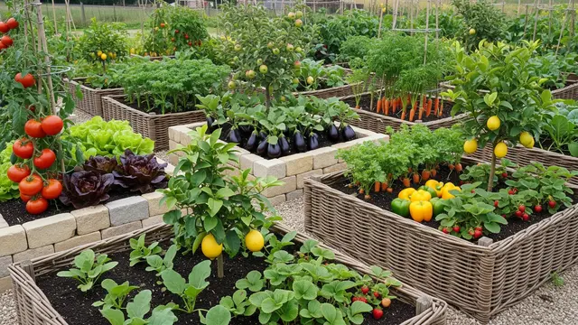 Tips Mendesain Kebun Buah dan Sayur Beragam Warna/Gemini AI