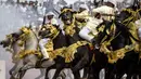 Menurut budaya Berber tradisional, Moussem adalah sejenis pameran tahunan dengan fungsi ekonomi, budaya, dan sosial. (Fadel SENNA/AFP)