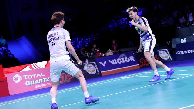 Kevin Sanjaya Sukamuljo / Marcus Fernaldi Gideon - Denmark Terbuka 2018